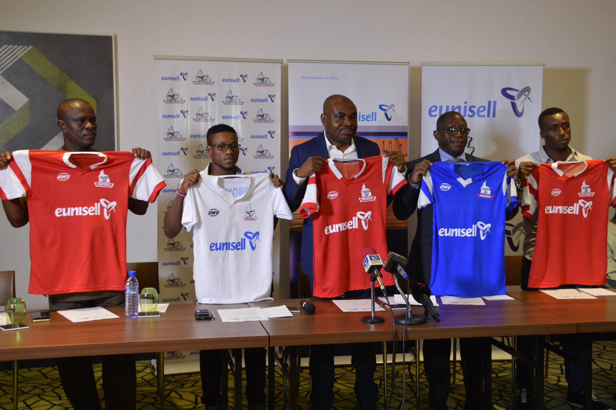 Image result for Rivers Utd unveil shirt deal for new season