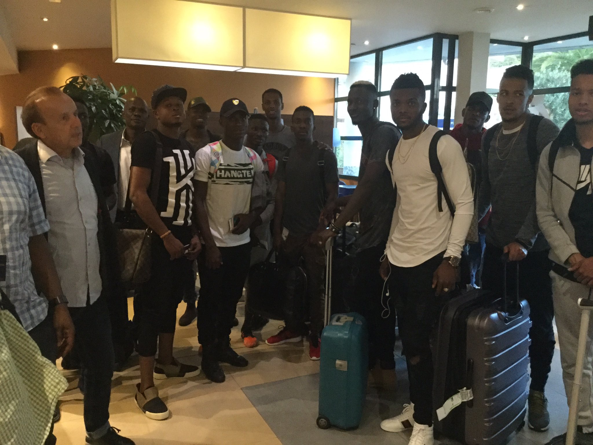 Image result for Odey, Alampasu, ten others arrive in Corsica ahead Friday's friendly