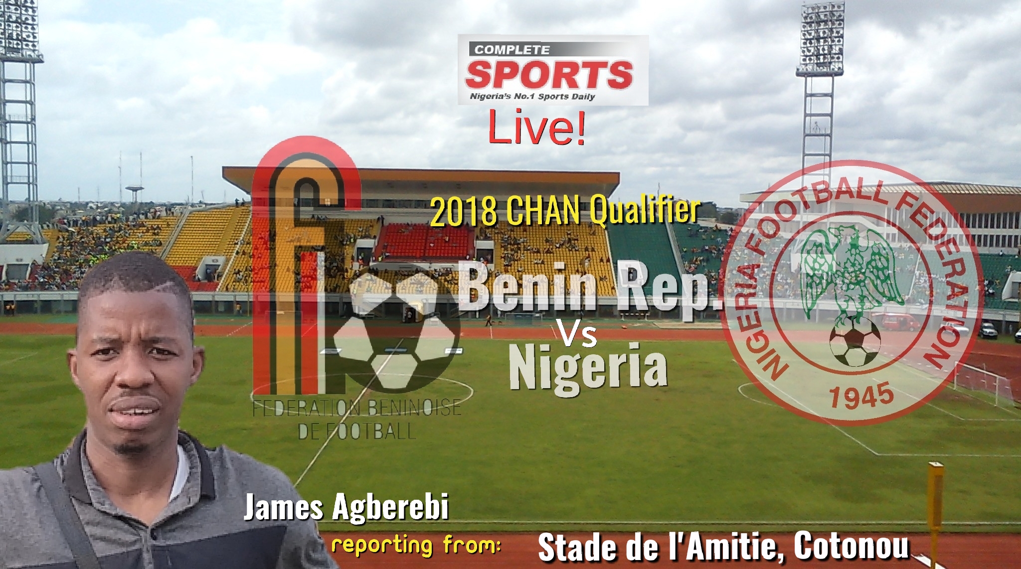 nigeria vs benin republic world cup qualifiers live match
