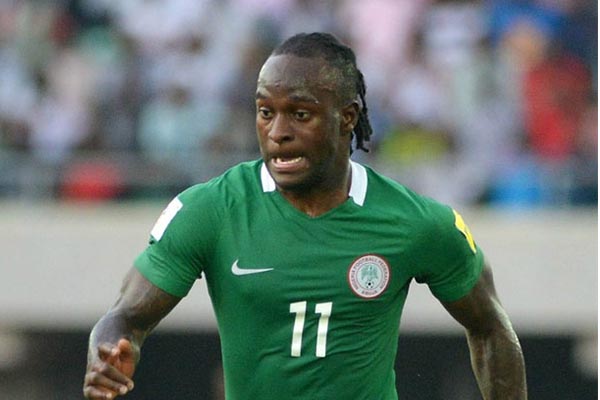 Image result for Moses Wins Nigerian Player Of The Year Award