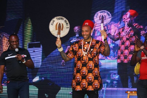 Guinness Unveil Jollof-Eating ‘Igwe’ Thierry Henry As Campaign Ambassador In Nigeria