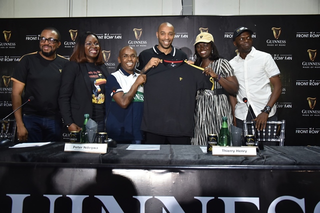 International Football Icon Thierry Henry Visits Nigeria