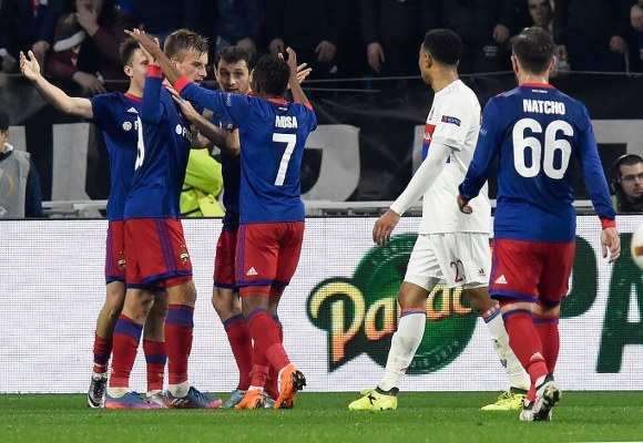 Europa: Musa Fires CSKA Moscow Past Lyon, Iwobi Benched As Arsenal Stop Milan, Dortmund Out