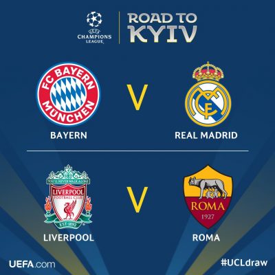 ucl quarter final 2018