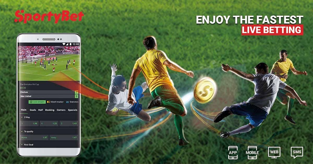 Enjoy Live Betting With SportyBet And Bet In Play On All Your Favourite Sports
