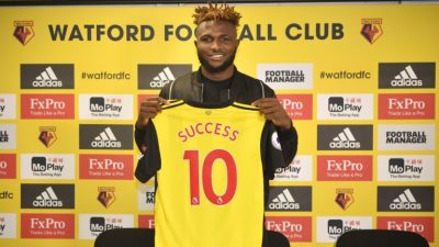 Success Signs New Long-Term Contract With Watford