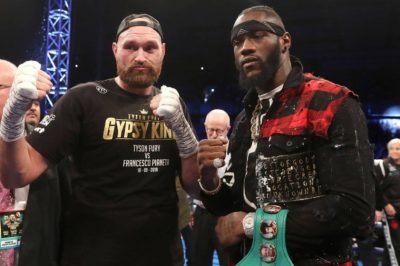 Wilder Vs Fury Heavyweight Thriller To Be Aired Live on DStv