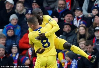 Kante Strikes As Chelsea Beat Palace 1-0