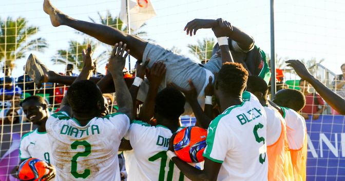 Beach Soccer AFCON 2018: Super Sand Crash 6-1 Vs Senegal In Final